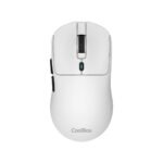 Mouse raton coolbox w03 ultraligero blanco