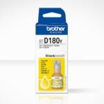 Botella tinta brother btd180y amarilla 5000