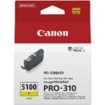 Cartucho tinta canon pfi - 5100 amarillo