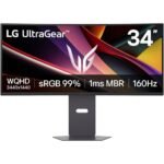 Monitor curvo gaming lg 34g600a - b 34 pulgadas