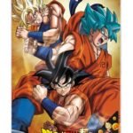 Poster 3d 58x38 cm champa goku