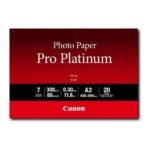 Papel fotografico canon pro platinum pt - 101