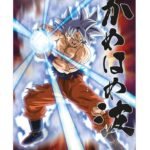 Poster 3d 58x38cm universal survival goku