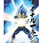 Poster 3d 58x38cm universe survival vegeta