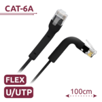 UTP6A-FLEX-1BK