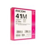 Cartucho gel ricoh gc - 41m magenta (2500