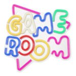 Lampara forever neon plexi led game