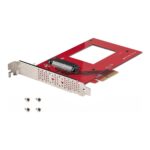 Tarjeta puertos startech pex4sff8639u3 pcie 4.0