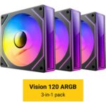 Ventilador caja antec vision 120 argb