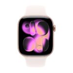 Smartwatch apple watch s11 gps 46mm gold rose
