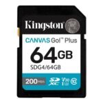 Tarjeta memoria sdxc 64gb kingston canvas