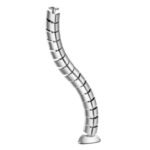 Organizador cables escritorio equip doble canal